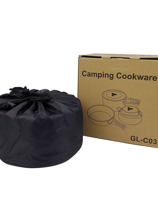 Camping Kastrullset 2 Personer Ultralätt