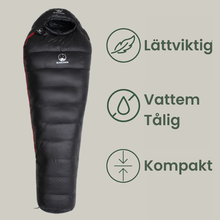 Ultralight Untuvamakuupussi 3–4 vuodenaikaa