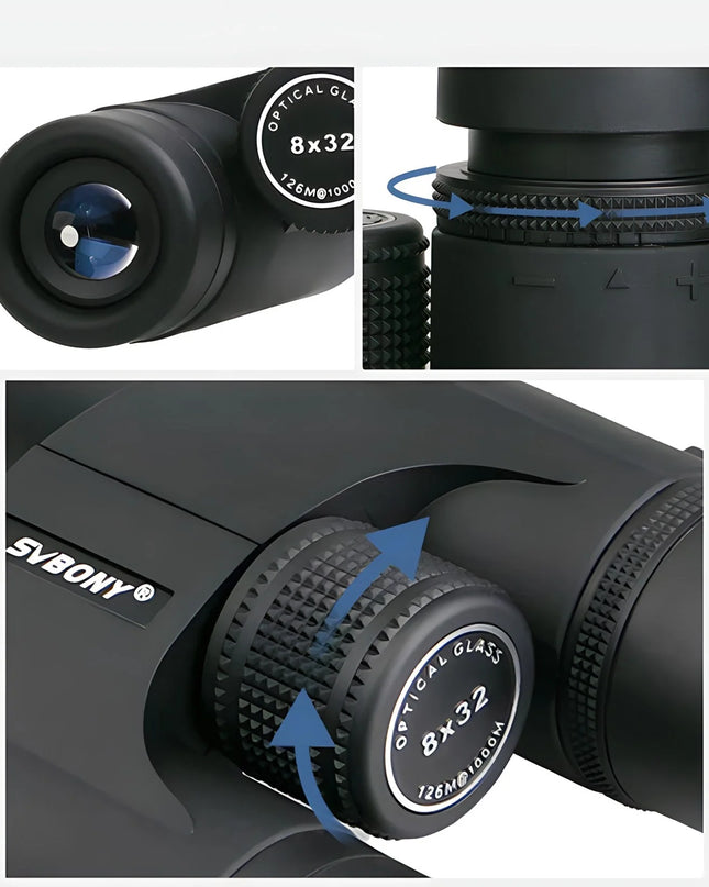 8x32 Full HD Lättviktskikare