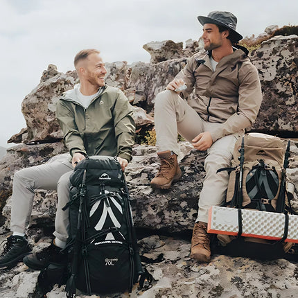 70L Vedenpitävä Vaellussuuri reppu – Tilava & Ergonominen