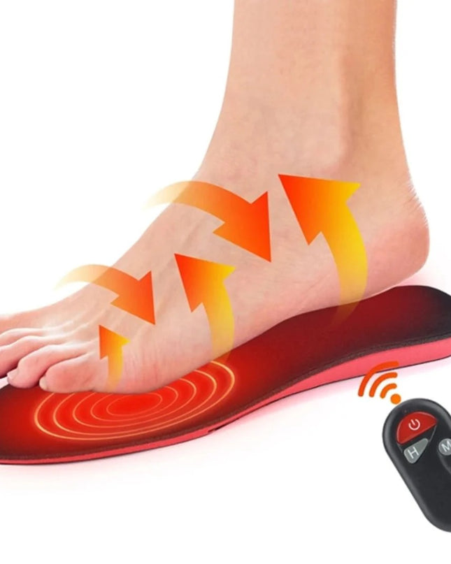 Uppladdningsbara Värmesulor PRO – Tre Värmenivåer &amp; Fjärrkontroll